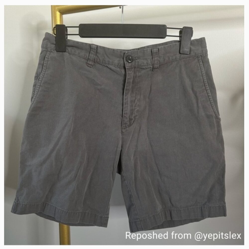 Patagonia Men's Size 30 Organic Cotton Shorts 8” in Forge Gray